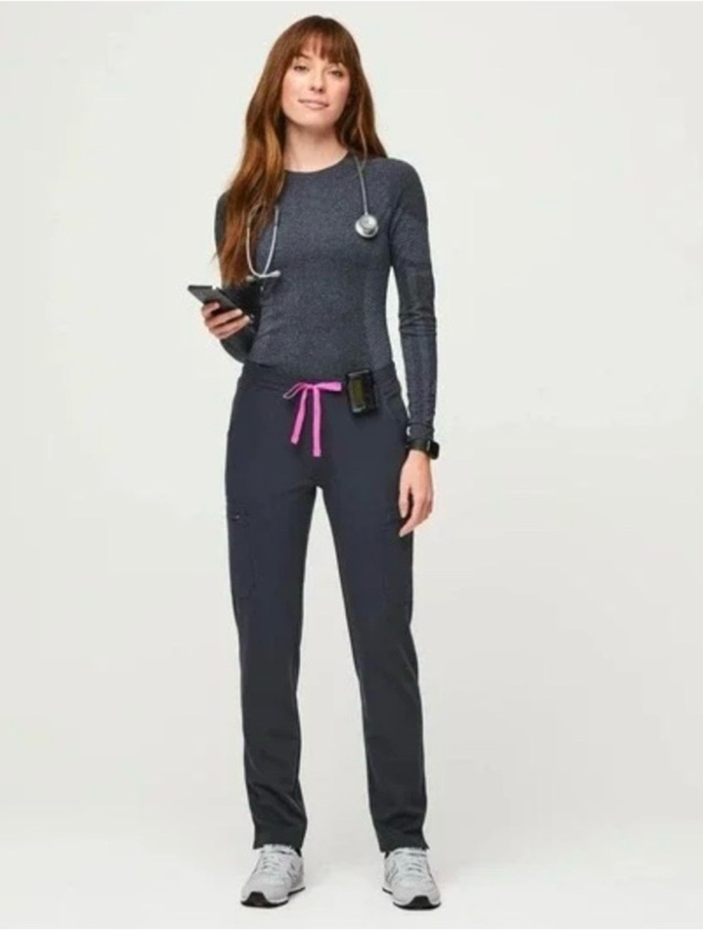 Figs Scrubs Set Yola Pants Size XL Petite Rafaela Top XL Night Sky Limited Ed